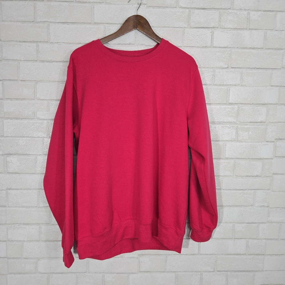 Pacific & Co. pink crew-neck sweatshirt
